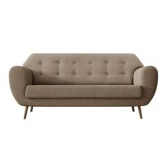 Sofá 3 Lugares Beegees Linho Bege