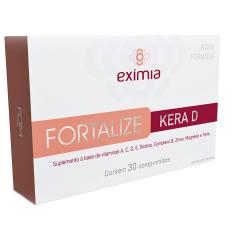 Suplemento Vitamínico Exímia Fortalize Kera D - 30 Comprimidos Eximia 30 Comprimidos