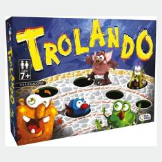 Jogo de Tabuleiro Trolando Desafios Criativos Hilários Infantil Pais e Filhos