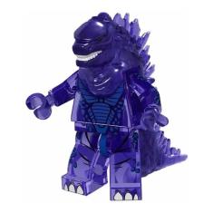 Boneco Blocos De Montar Amethyst Godzilla