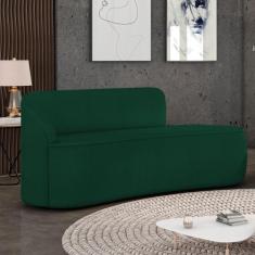 Sofá 2 Lugares Orgânico 140 cm Morgan Bouclê D03 - D'Rossi - D Rossi, 