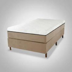 Colchão Gold Magnético de Molas com Massageador e Base Box - Eco New, 