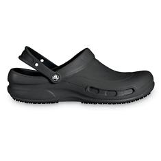 Sandália, Crocs, Bistro, Black, 39, Adulto Unissex