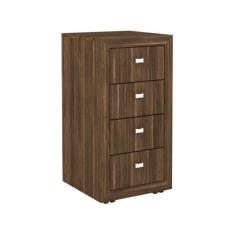 Gaveteiro 4 Gavetas ME4133 Nogal - Tecno Mobili, Nogal