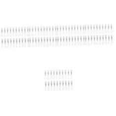 100 pçs garrafa de perfume viagem perfume spray frasco perfume amostra vazia garrafa de viagem vazio perfume frasco pequeno vidro transparente enchimento pequeno perfume plástico bocal1525 (Color : A