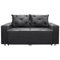 Sofá Retrátil e Reclinável 2 Lugares Bariloche 1.50cm C/ Molas - Suede