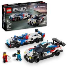 LEGO Set Speed Champions 76922 Carros de Corrida BMW M4 GT3 e BMW M Hybrid V8 676 peças