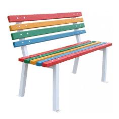 Banco para Jardim Colorido - Parquinho Infantil - Cód. 2307