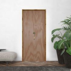 Porta Camarão Lisa Mescla Batente Ecológico 11 com Fecho Injetron 72 X 210 Direito
