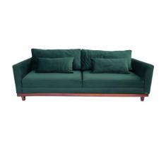Sofá Chesterfield London 1,80 - Suede Verde Musgo /  Decoracao , Sala 