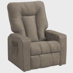 Poltrona Reclinável Mx5 388/sued Amassado Marrom - Matrix
