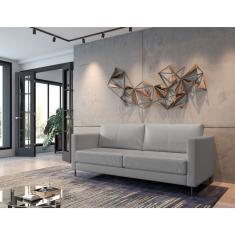 Sofá Decorativo 2 Lugares Zeus Yescasa Cinza