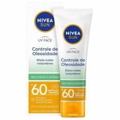 NIVEA SUN Protetor Solar Facial Beauty Expert Controle de Oleosidade F