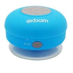 Mini Caixinha Som Amplificada Bluetooth Prova Água Exbom