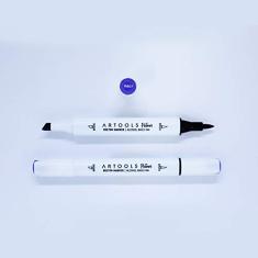 Marca Texto Artools Pictom Ponta Broad e Brush Vermelho R807