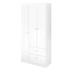Roupeiro Infantil Guarda Roupa 3 Portas 2 Gavetas E Nichos Catatau