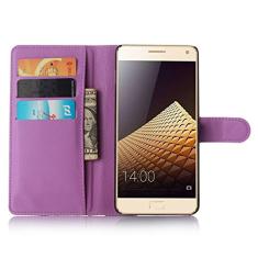 Capa carteira Lenovo Vibe P1, capa carteira flip de couro PU premium com compartimento para cartão, suporte e fecho magnético [capa interior TPU à prova de choque] compatível com Lenovo Vibe P1