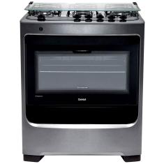 Fogão a Gás de Piso Consul 5 Bocas Mesa em Aço Inox  CFS5NAR - Inox