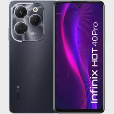 Smartphone Infinix Hot 40 Pro Dual Sim lte 6.78 8GB/256GB FreeFire nfc - Preto