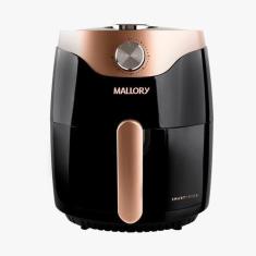 Fritadeira De Ar Smart Fryer Mallory 3 Litros Rose Gold 127v, Preto e 