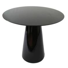 Mesa de Jantar Cone 90 cm Laqueada Preto