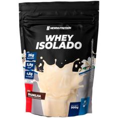 Whey Protein Isolado 900g Baunilha NewNutrition, Baunilha, 900g