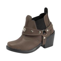 Bota Country Infantil Menino Detalhe Espora Marrom - Raniel Calçados, 