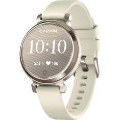 Garmin - Lily 2 Smartwatch 34 mm alumínio anodizado - creme dourado com pulseira de silicone de coco-010-02839-00