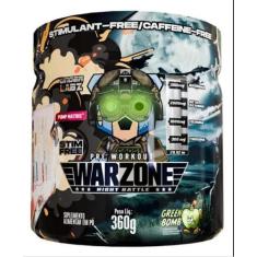 Pré Treino Warzone Nigth Battle S/cafeína Coq10 Under Labz, Green Bomb