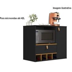 Armario Cozinha Microondas Suspenso Endrick Cores Comprar - Comprar Mó