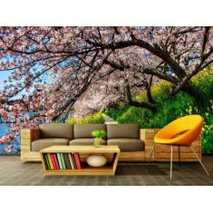 Papel de Parede Paisagens Floresta 108 - 1,00 X 1,00 - Voce Decorando