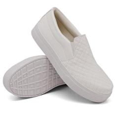 Tênis Dk Uze Shoes Slip On Elástico Calce Fácil Leve e Confortável Feminino-Feminino