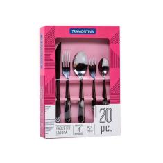 Faqueiro Tramontina Laguna Aço Inox 20 Peças - 6690