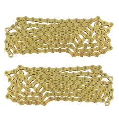 Kit 2 Correntes KMC X10 10 Velocidades X2.0 Dourada