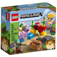 Lego Minecraft O Recife De Coral 21164