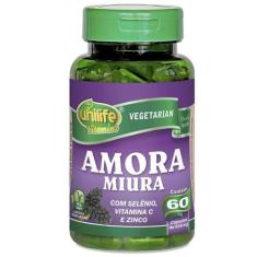 Amora Com Vitaminas 500Mg 60 Cáps - Unilife