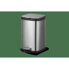 Lixeira Com Pedal Brinox Frame 12 Litros Aço Inox