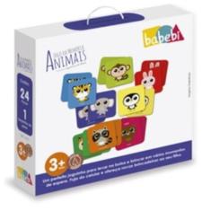 Jogo da memória animais - Joguinhos de bolsa - Babebi, Amarelo