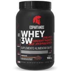 Whey Protein 3W Chocolate 900G - Espartanos