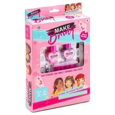 Maquiagem Infantil (Kit Unhas/Tatuagem) - Polibrinq