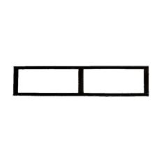 Caixilho Para Grelha Ferro Fundido Captação Esgoto 15X100Cm