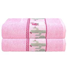 Toalha De Banho Infantil Menino e Menina Algodão Diversão