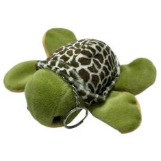 Mini Tartaruga Marinha Verde Pelucia Chaveiro Fofa Infantil - 14cm