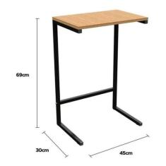 Mesa de Apoio para Estudos no Escritório Moderno Notebook - Ruffino De