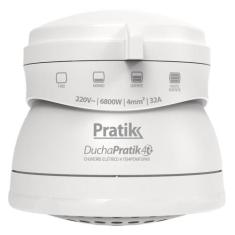 Chuveiro Ducha Pratik 4 Temperaturas, Branco, 220V