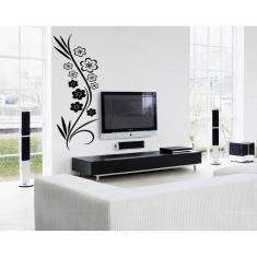 Adesivo Decorativo de parede Floral Plantas com flores lindo