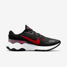 Tênis Nike Renew Ride 3 Masculino Cor Preto/Vermelho - 40