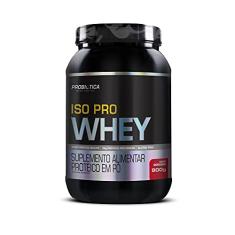 Iso Pro Whey Morango, Probiótica, 900g