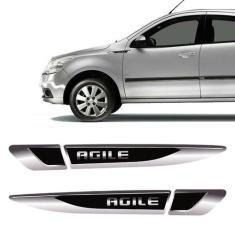 Aplique Lateral Agile 2009/2015 Emblema Resinado Para-lama - SPORTINOX