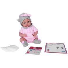 Bebe Boneca Boutique Dolls Reborn Menina Com Acessórios - Super Toys